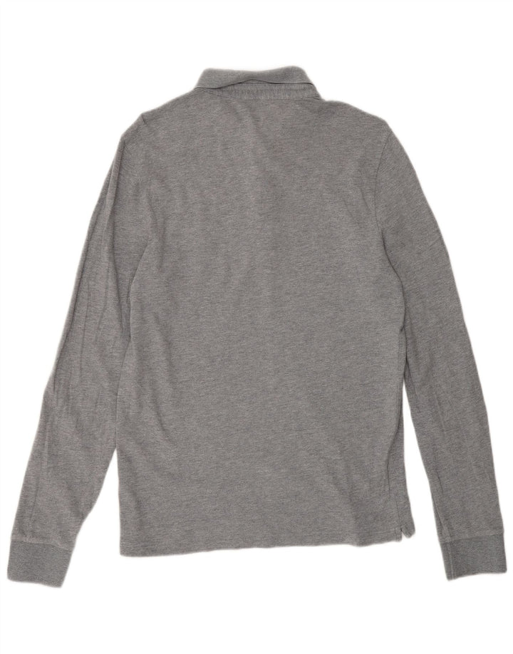 Polo Hugo Boss Hombre Slim Fit Gris Pequeño