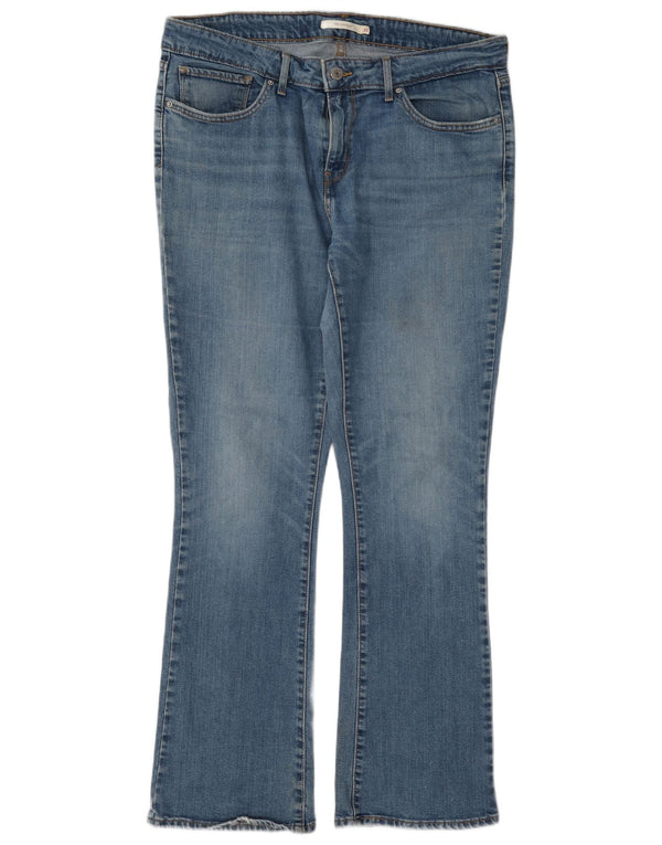 Levi's Mujer 715 Vaqueros Bootcut W32 L30 Algodón Azul