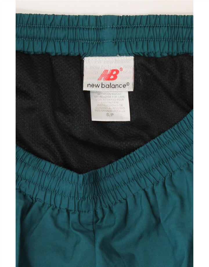 New Balance Pantalones cortos deportivos para mujer UK 8 Small Verde Poliéster