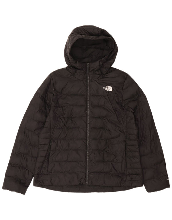 The North Face Chaqueta acolchada con capucha para mujer UK 40 XL Nylon negro