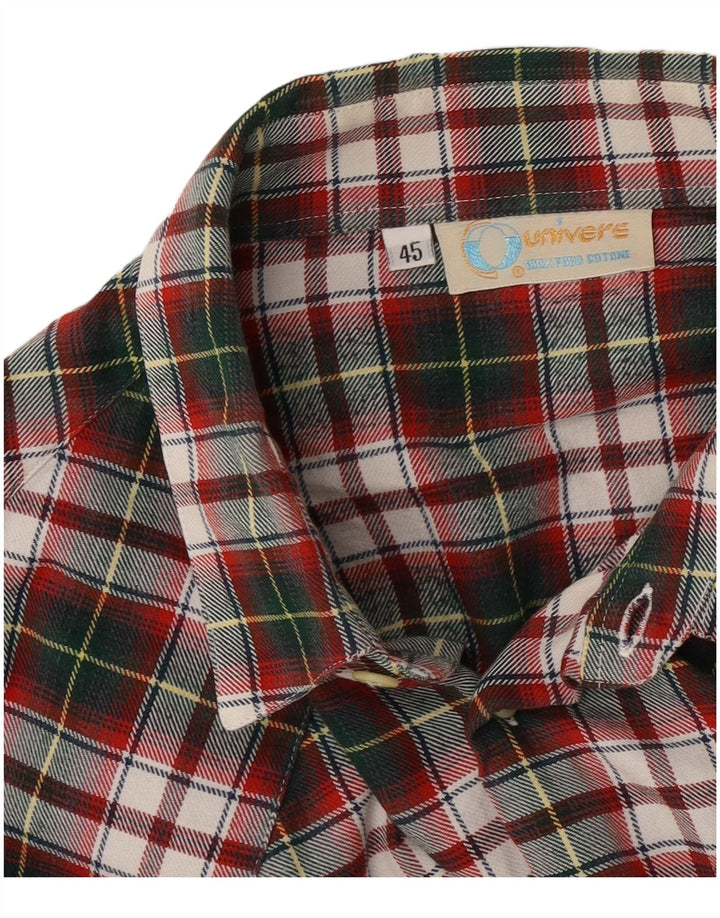 Camisa de franela para hombre Univers Talla 45 XL Multicolor