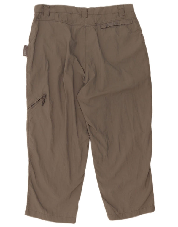 Pantalones capri cargo para mujer de Mountain Warehouse UK 40 Large W33 L22 Gris
