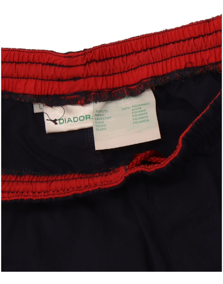 DIADORA Pantalón Corto Deportivo Hombre Large Azul Marino Poliamida