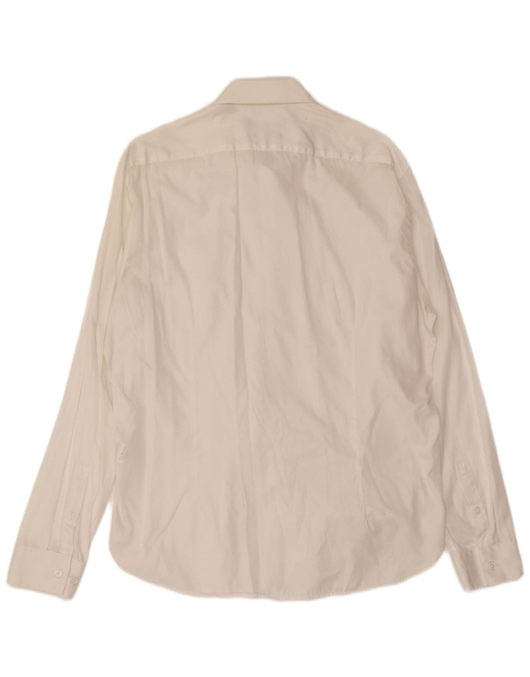 Camisa Dkny Hombre Slim Fit Algodón Blanco Mediano