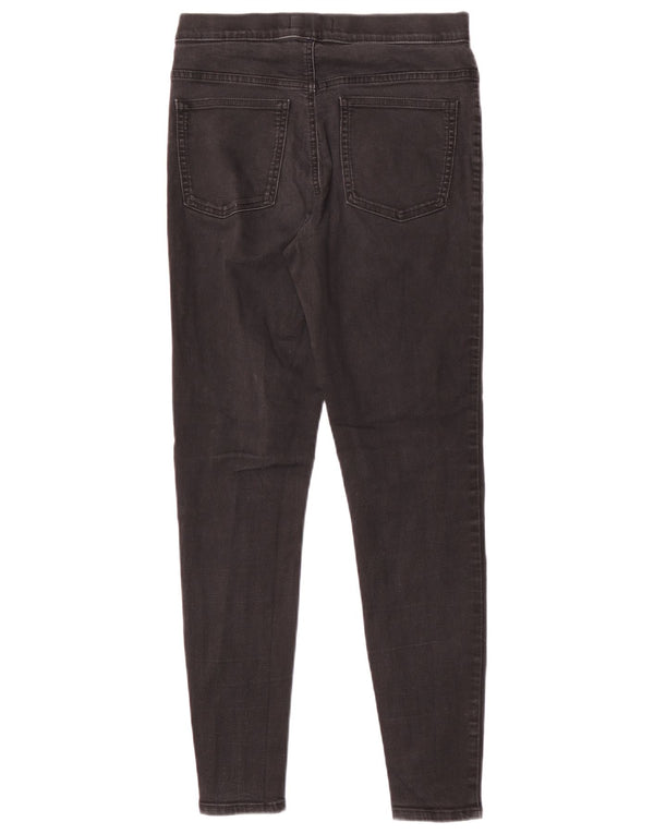 Marks & Spencer Jeans Jegging para Mujer UK 10 Small W28 L29 Algodón Negro