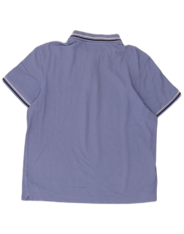 Polo Lotto Hombre Small Azul Rayas