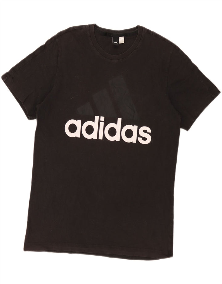Adidas - Camiseta gráfica para hombre, talla mediana, color negro