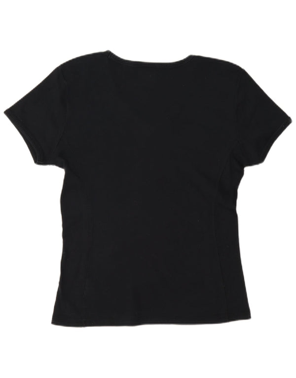 Champion Heritage Classics Camiseta para Mujer UK 40 XL Algodón Azul Marino