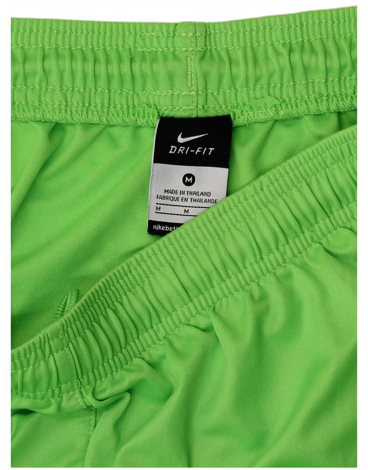 Pantalones cortos deportivos Nike Dri Fit para hombre Poliéster verde medio