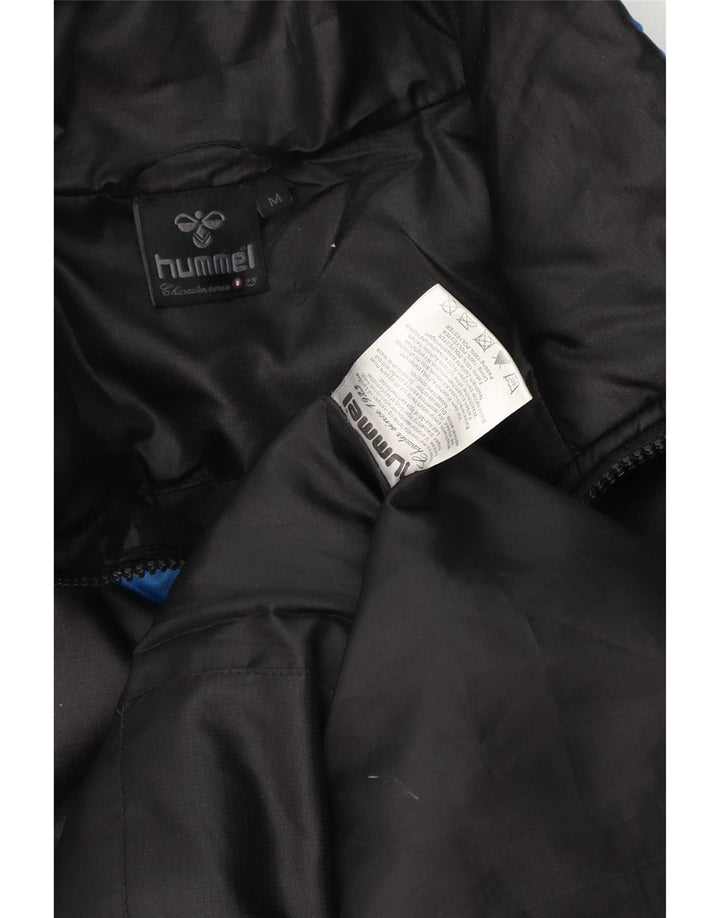 Hummel Chaqueta acolchada para hombre UK 38 Medium Negro Colorblock Poliéster