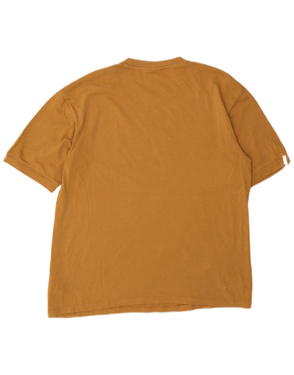 Adidas Camiseta gráfica extragrande para mujer UK 8 Small Brown Cotton