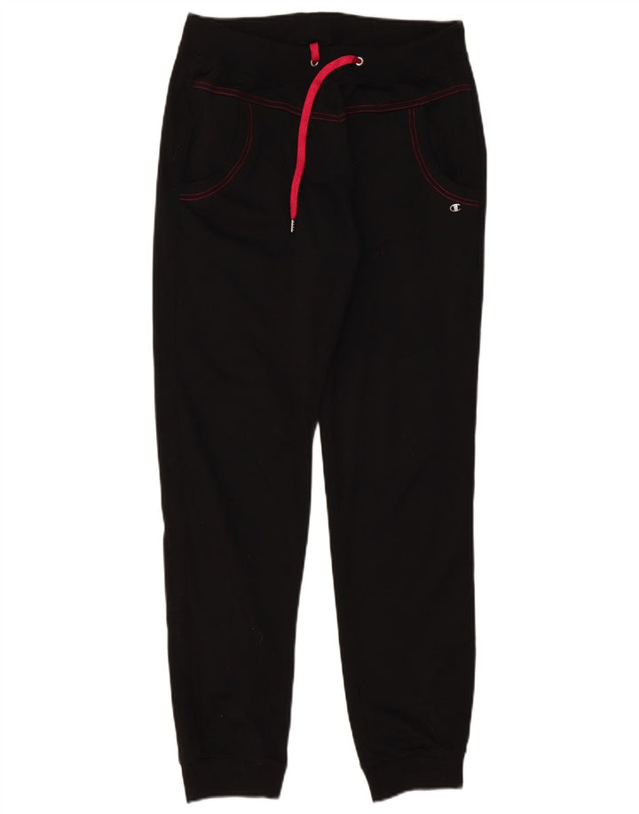 Champion Pantalones de Chándal para Mujer Joggers UK 44 Mediano Negro