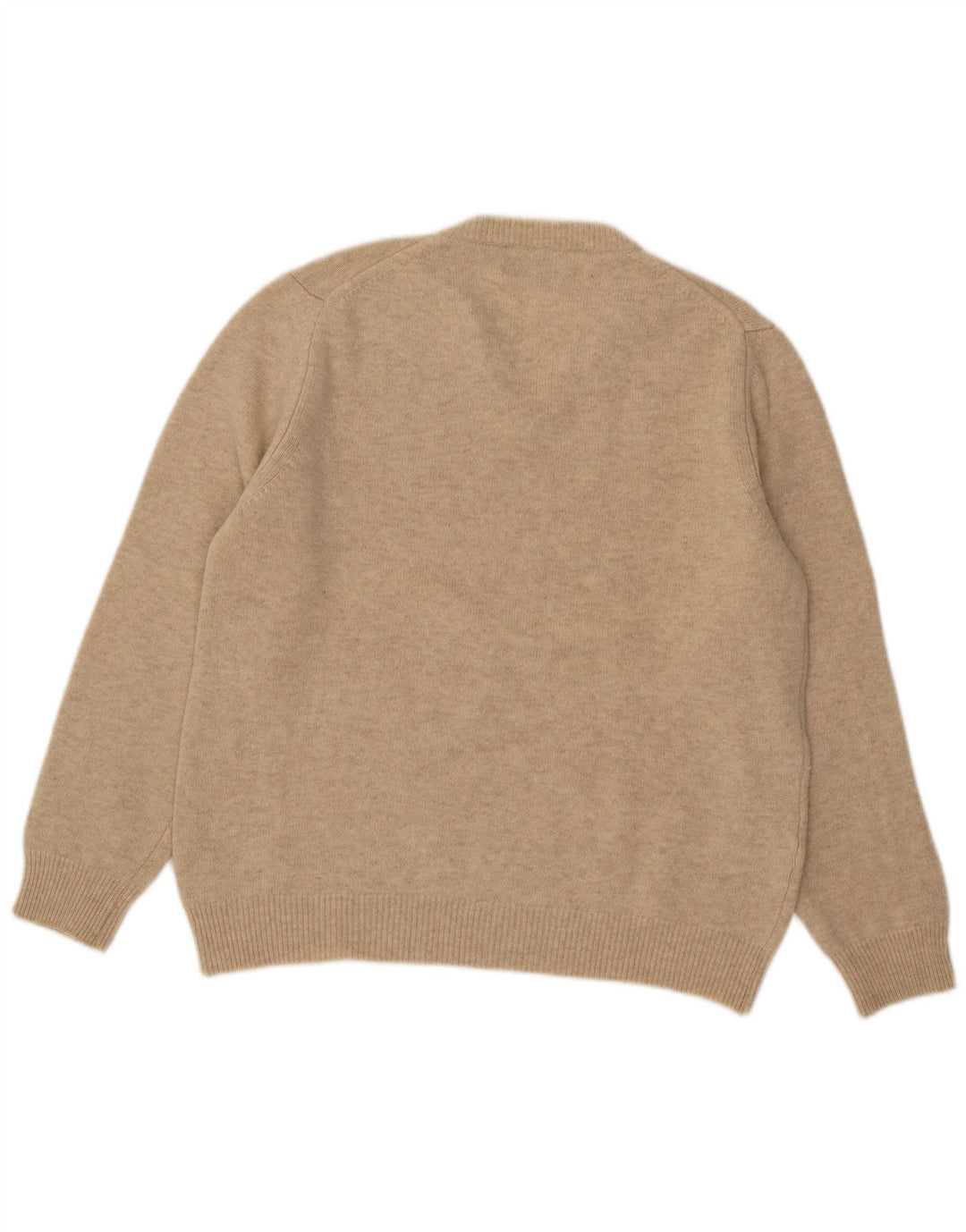 Henry Cottons Jersey con Cuello en V para Hombre Lana Beige Mediana