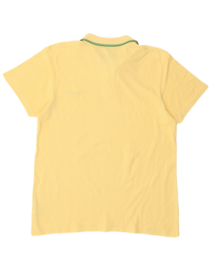 Polo Wrangler Para Hombre De Algodón Amarillo Grande