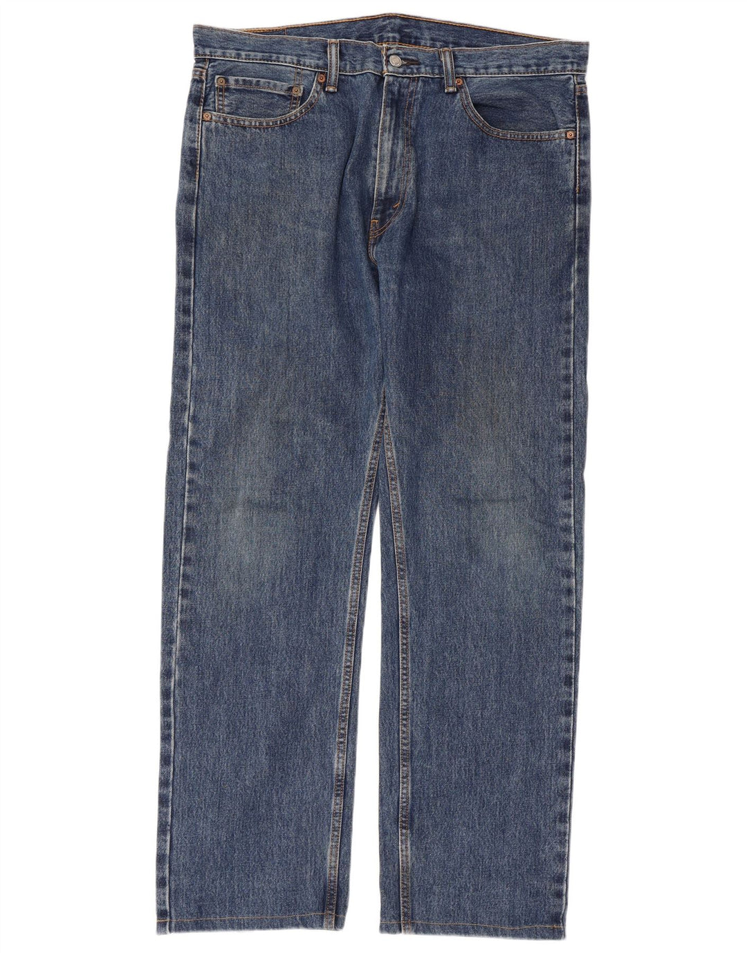 LEVI'S Vaqueros rectos 505 para hombre W36 L32 Azul