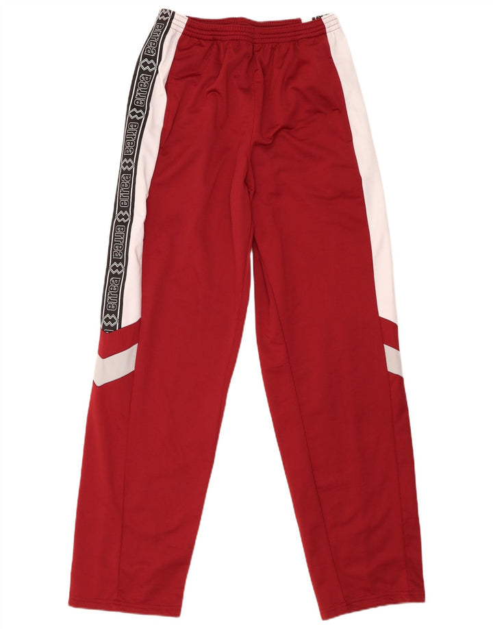 Errea Hombre Pantalones De Chándal Con Gráfico Grande Burdeos Colorblock Poliéster
