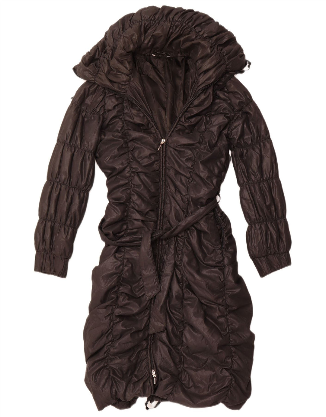 Abrigo Acolchado Mujer Stefanel IT 42 Poliéster Negro Mediano