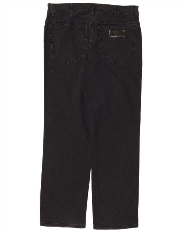 Wrangler Vaqueros rectos para hombre W34 L30 Black