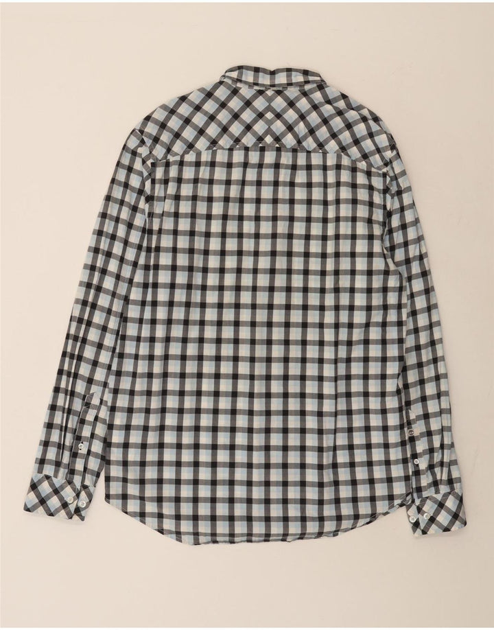 Timberland Camisa Regular Fit para Hombre Algodón A Cuadros Azul Grande