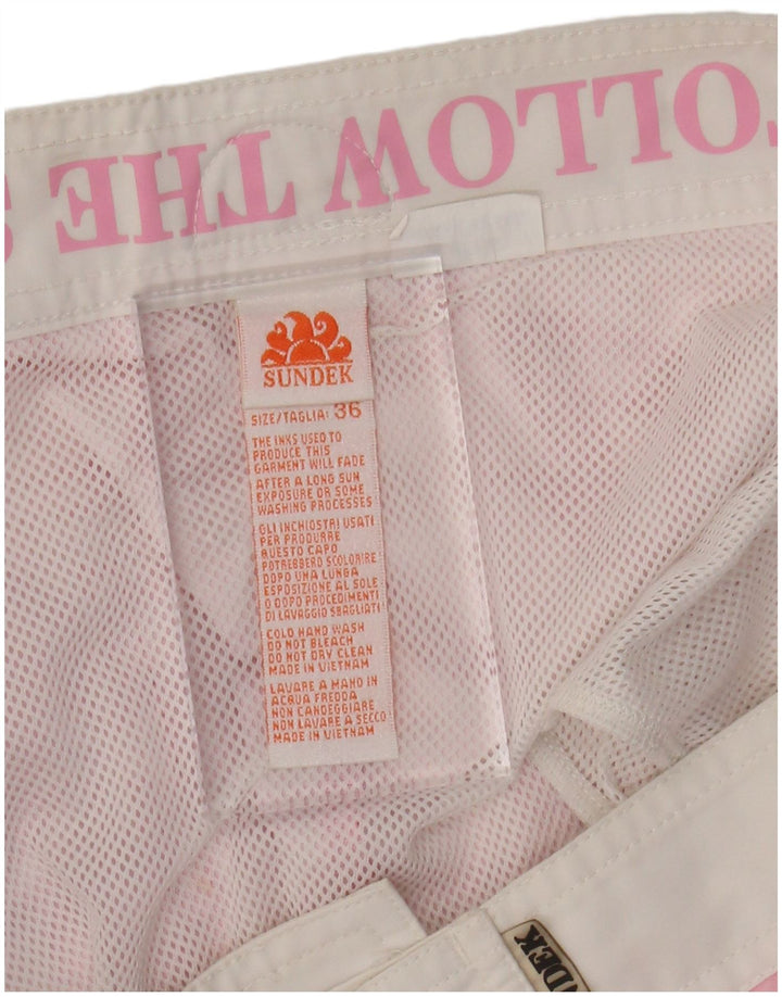 SUNDEK Bañador Hombre Poliéster Floral Rosa Grande
