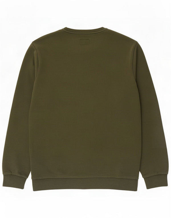 Refrigiwear Sudadera estampada para hombre Jersey 2XL Algodón caqui