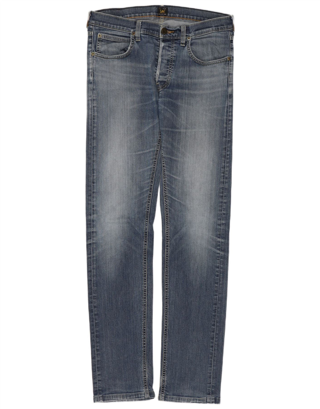 LEE Hombre Daren Slim Jeans W33 L33 Algodón Azul