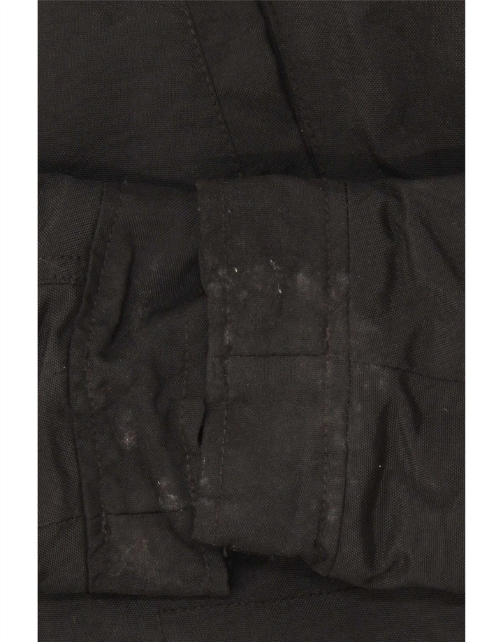 Tommy Hilfiger Chaqueta utilitaria para hombre UK 36 Small Black