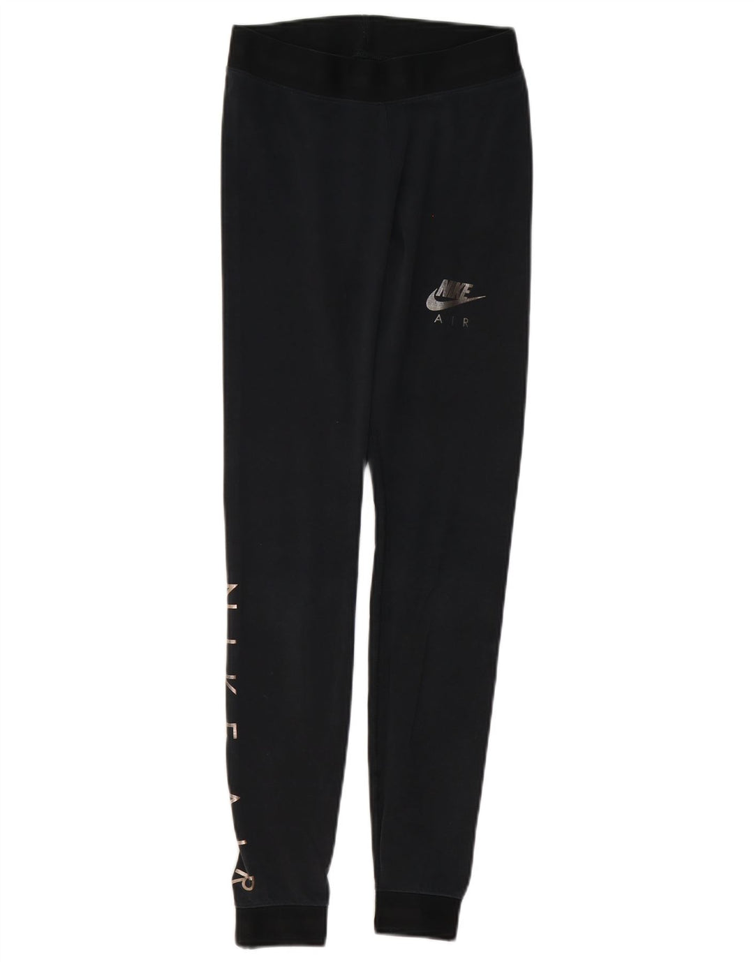 Nike Leggings gráficos para mujer UK 40 Small Negro Colorblock