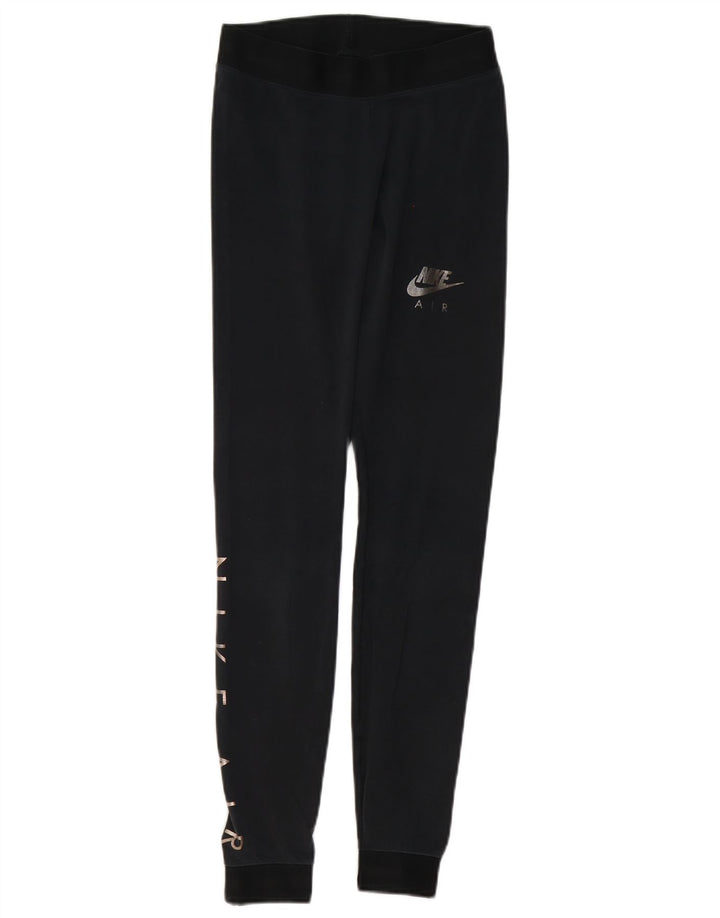Nike Leggings gráficos para mujer UK 40 Small Negro Colorblock