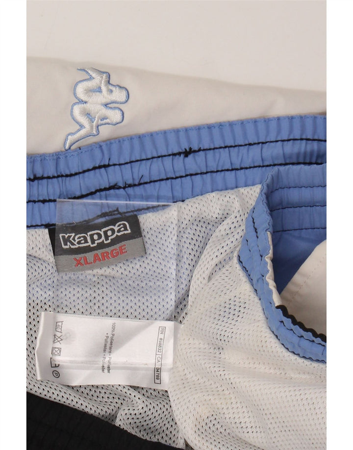 KAPPA Pantalones cortos deportivos para hombre XL Poliéster color block multicolor
