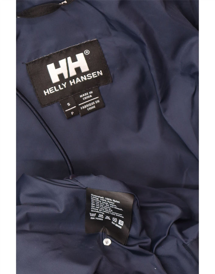 Helly Hansen Chaqueta cortavientos con capucha para hombre UK 36 Small Azul marino