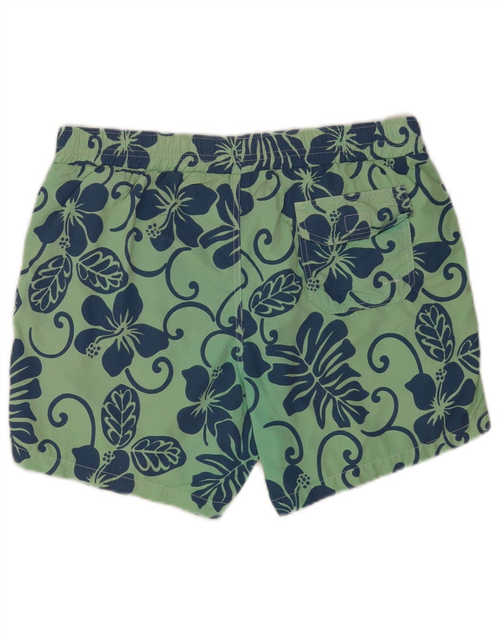 Fred Perry Bañador Regular Para Hombre De Poliamida Floral Verde Grande