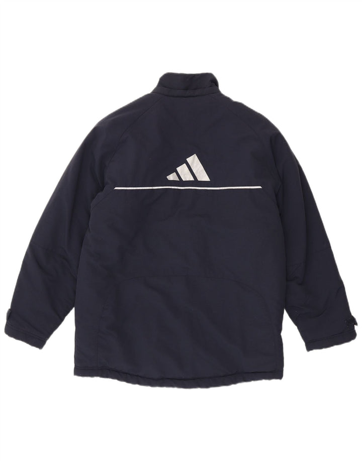 Adidas Chaqueta cortavientos gráfica para niño 13-14 años Azul marino Poliamida