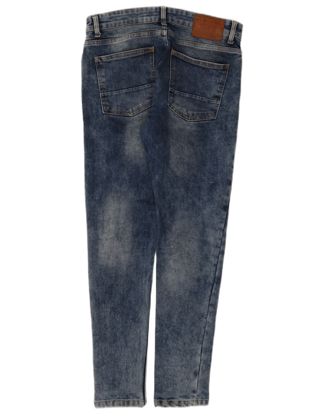 Zara Mujer Vaqueros Slim W30 L29 Azul