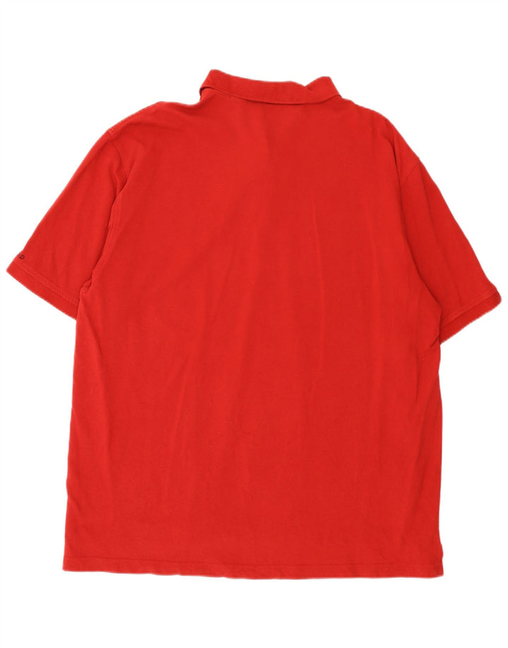 Izod Polo Hombre 2XL Algodón Rojo