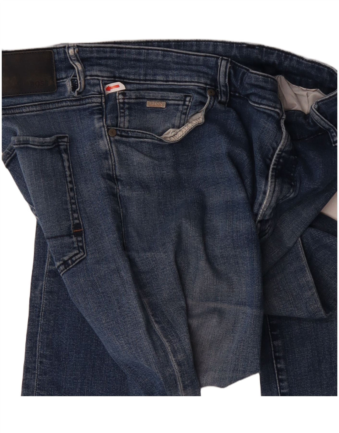 Vaqueros Hugo Boss Hombre Rectos W38 L31 Azul