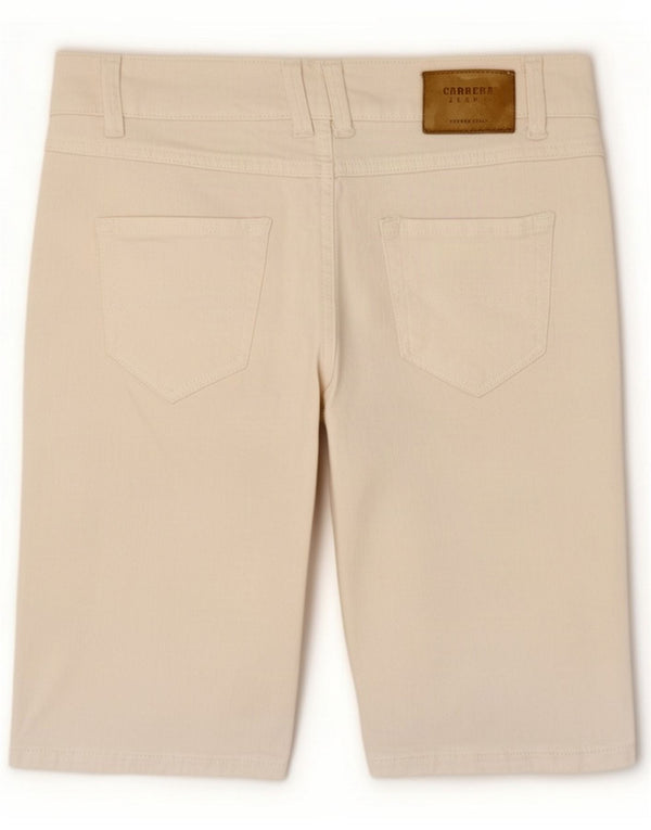 Carrera Shorts vaqueros para mujer IT 46 Large W31 White Cotton