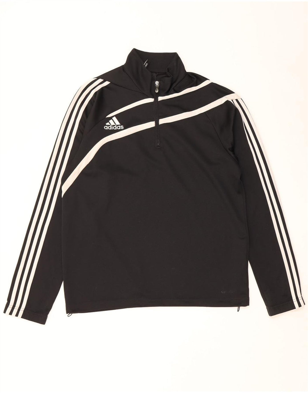 Adidas Mens Clima 365 Jersey Chándal Top UK 44/46 Grande Negro