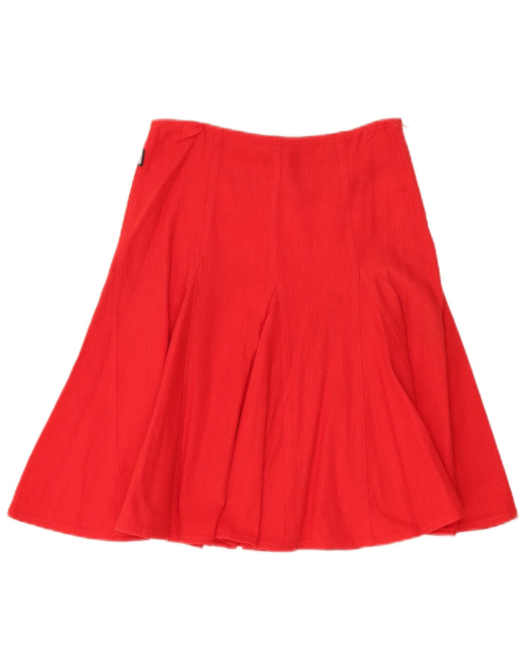 Falda acampanada Moschino para mujer IT 40 Small W28 Rojo