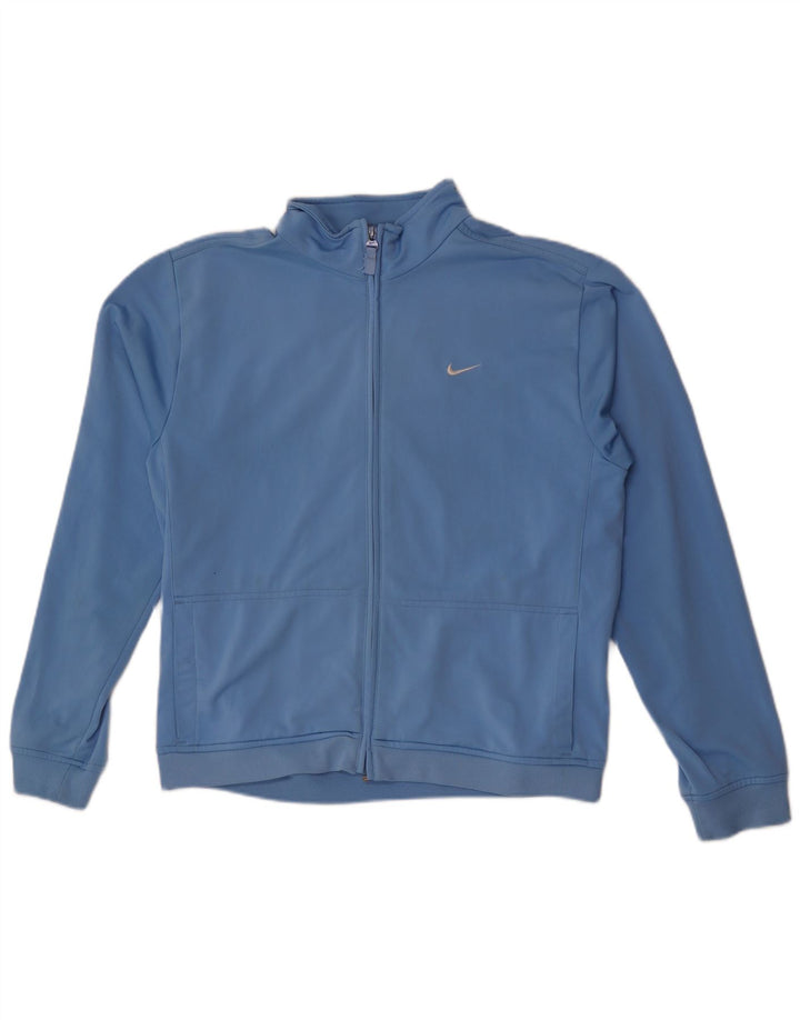 Nike Boys Graphic Chándal Top Chaqueta 13-14 años XL Azul Poliéster
