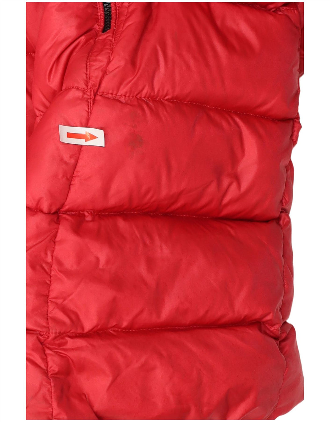 Blauer Abrigo acolchado con capucha para niña 13-14 años Poliamida rojo