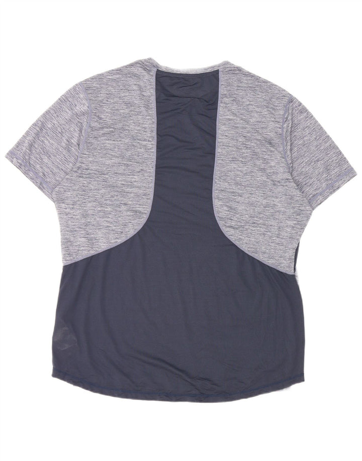 Umbro Camiseta Hombre Top XL Poliéster Moteado Azul Marino