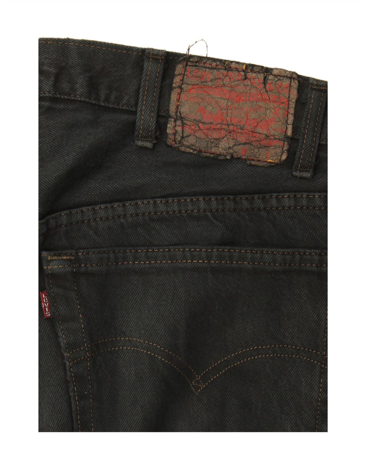 Levi's Vaqueros Slim Desgastados Mujer W38 L30 Negro