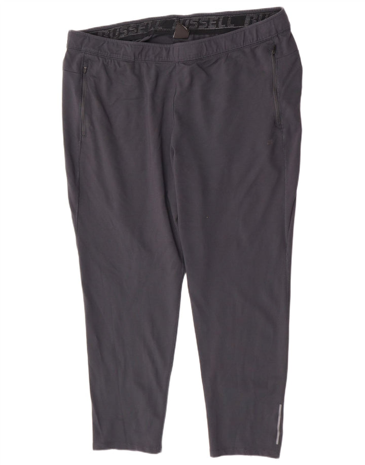 Russell Athletic - Pantalón de chándal para hombre, talla 3XL, rayón gris