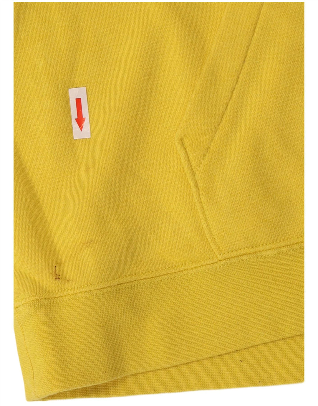 Nike Jersey con capucha para hombre, talla grande, algodón amarillo