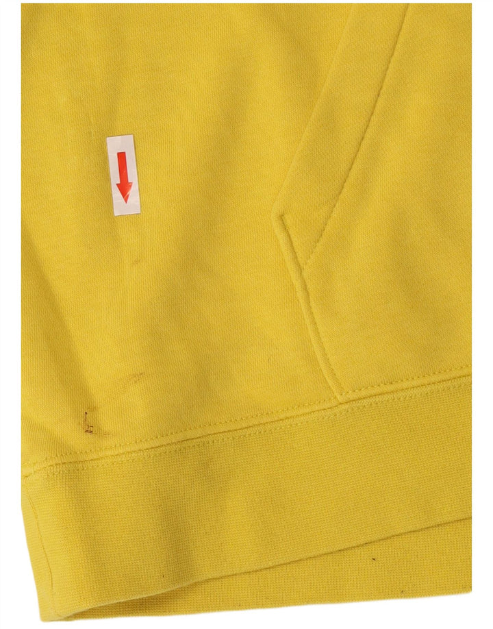 Nike Jersey con capucha para hombre, talla grande, algodón amarillo