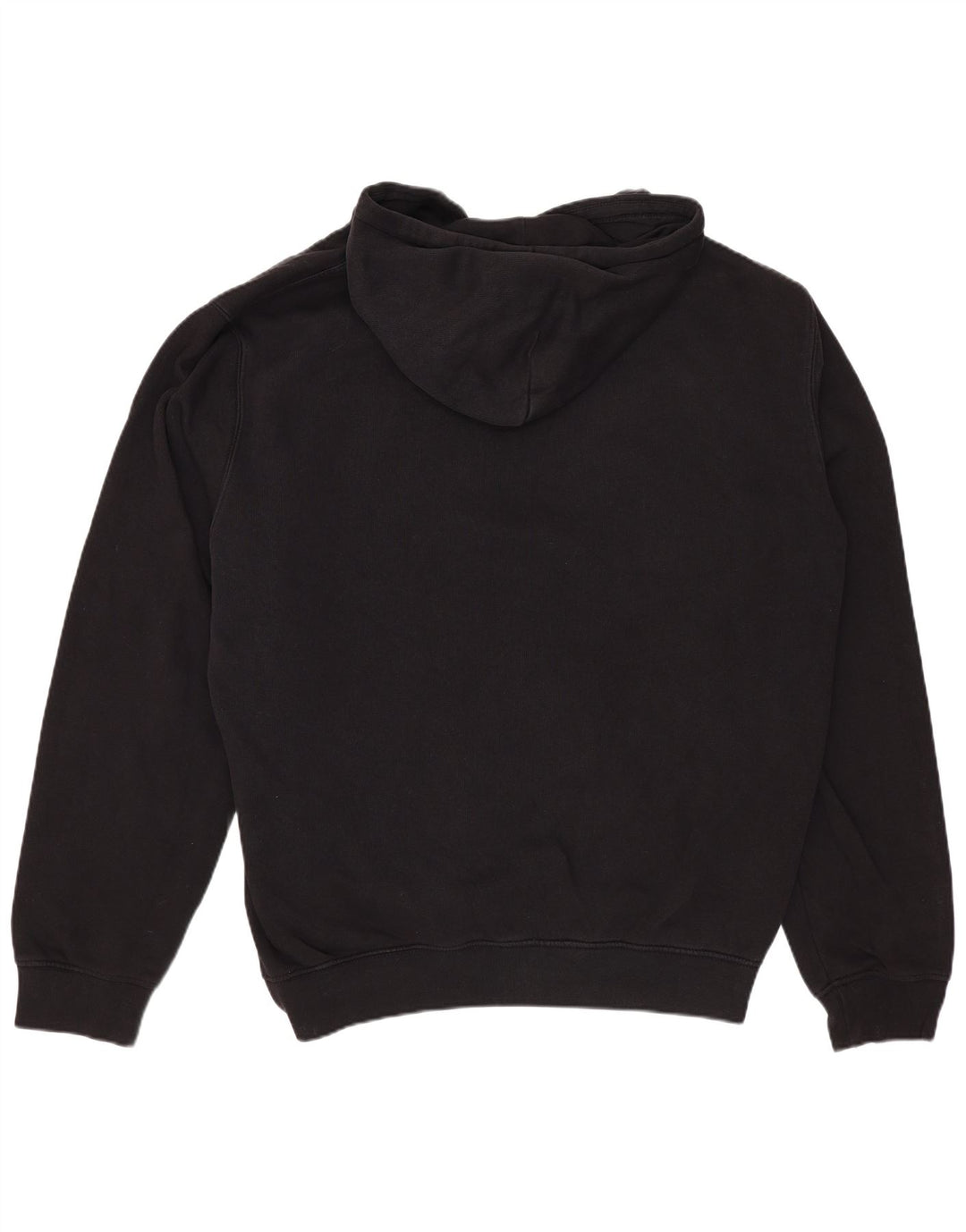 CHAMPION Sudadera con capucha gráfica para hombre Jersey grande de algodón negro