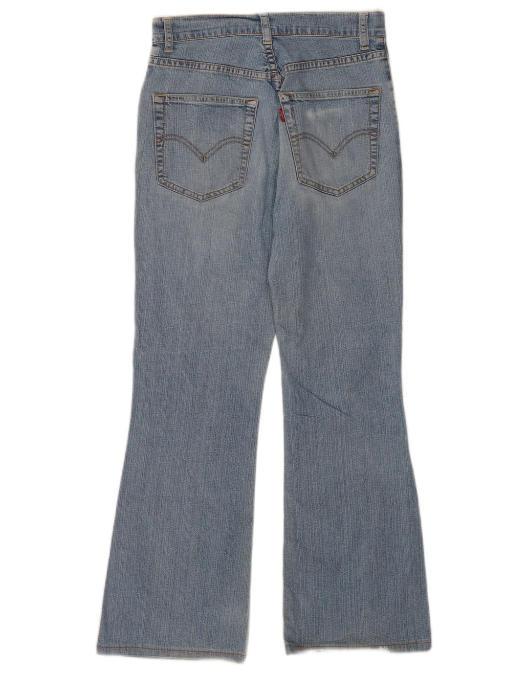 Vaqueros Levi's Flare Flare para mujer W26 L27 Algodón azul