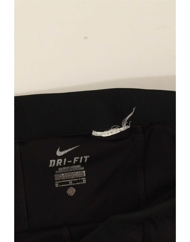 Nike - Pantalones cortos deportivos Dri Fit para mujer, talla 40, talla M, color negro