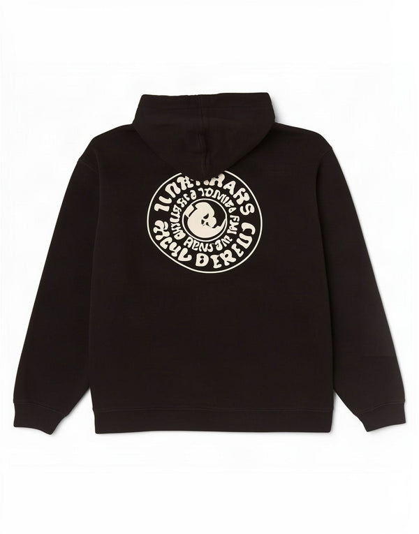 Hurley Hombre Gráfico Sudadera Con Capucha Jersey Pequeño Negro